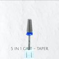 Taper - 5 in 1 grit - E-file bit