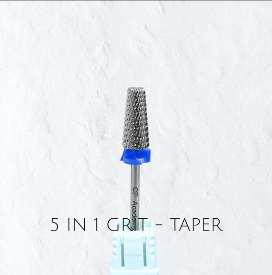 Taper - 5 in 1 grit - E-file bit