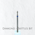 Diamond Skittles Bit- Diamond Cuticle Bit